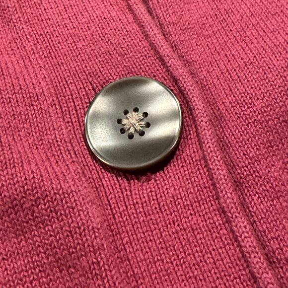 J Jill Womens Cardigan Sweater Preppy Girly Classic Button Up Retro Pink Size XS - Picture 3 of 6